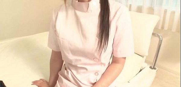 Shizuku Asian nurse receives a strong pounding